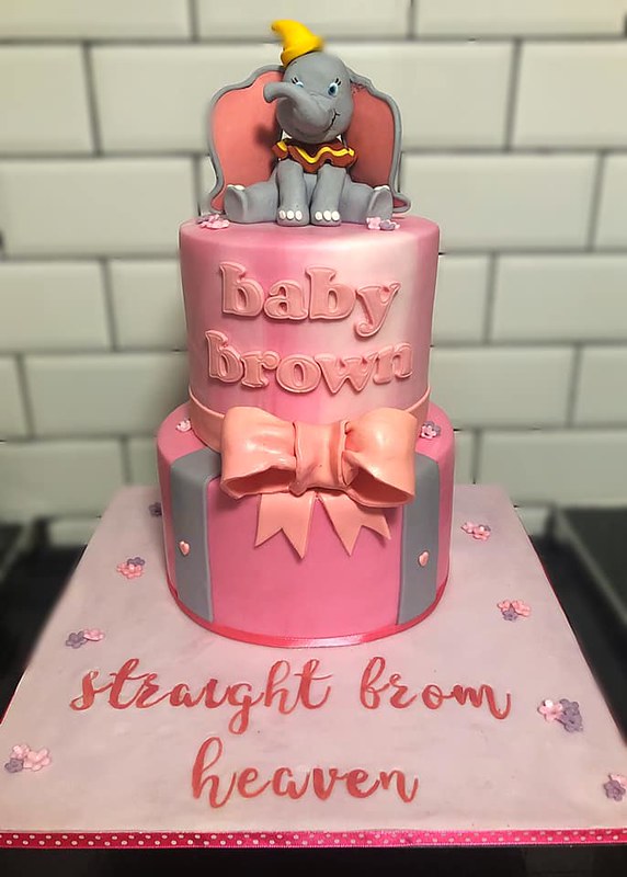 Baby Shower Cake by Gemma Waugh of Funky Crumbs