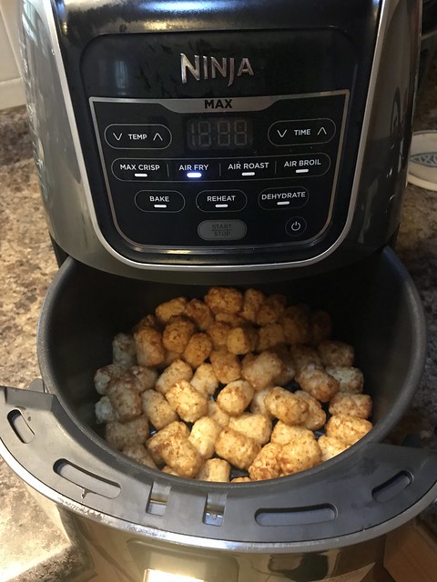 Cooking tator tots in the Air Fryer