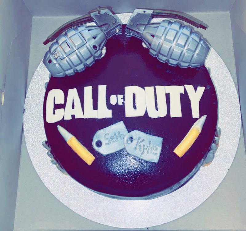 Call of Duty Cake by Haley Eldridge