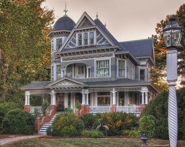 The Historic Morris House on Main Street in Reedville Virginia