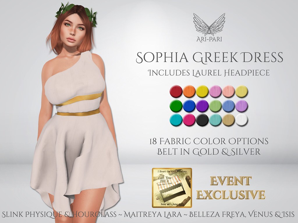 [Ari-Pari] Sophia Greek Dress