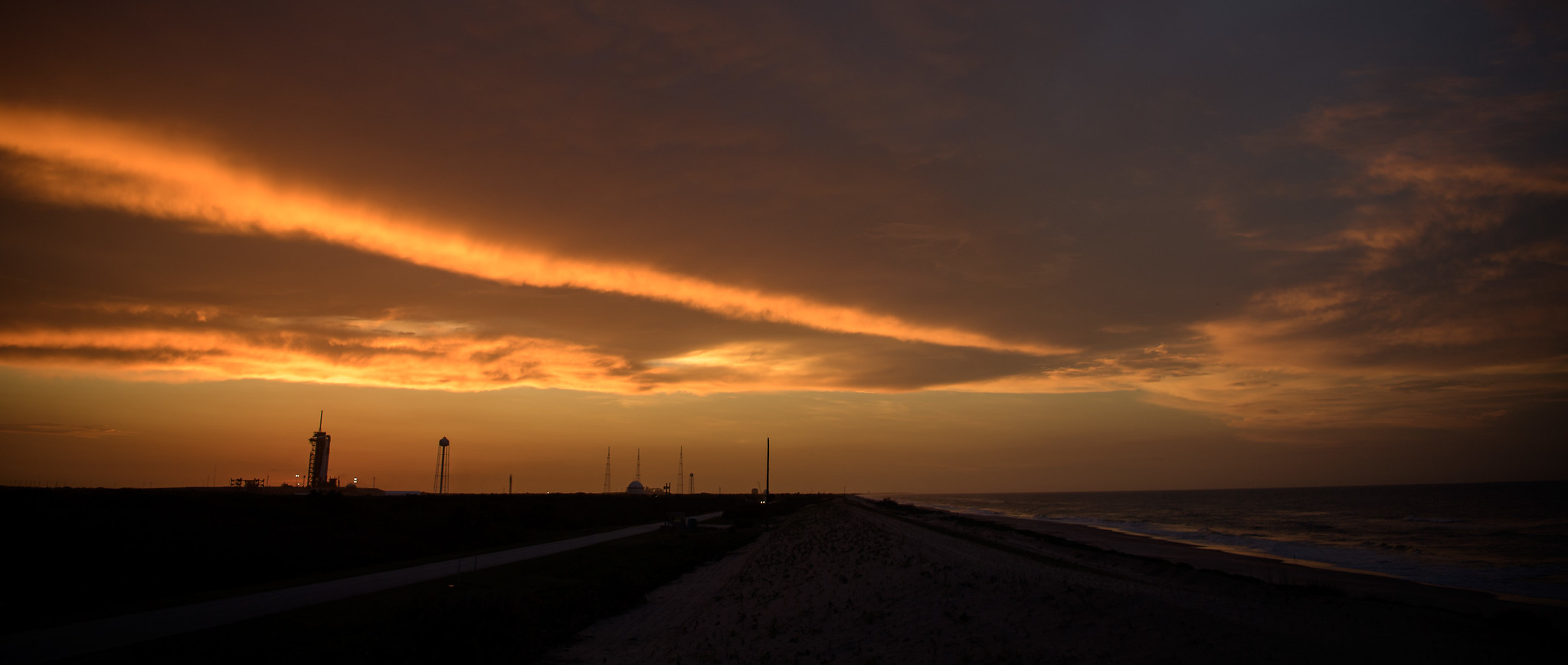 SpaceX Demo-2 Preflight (NHQ202005270049)