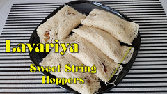 Srilankan Lavariya Recipe / லெவரியா / Sweet Stuffed String Hoppers /String Hoppers / Shobanas Kitchen