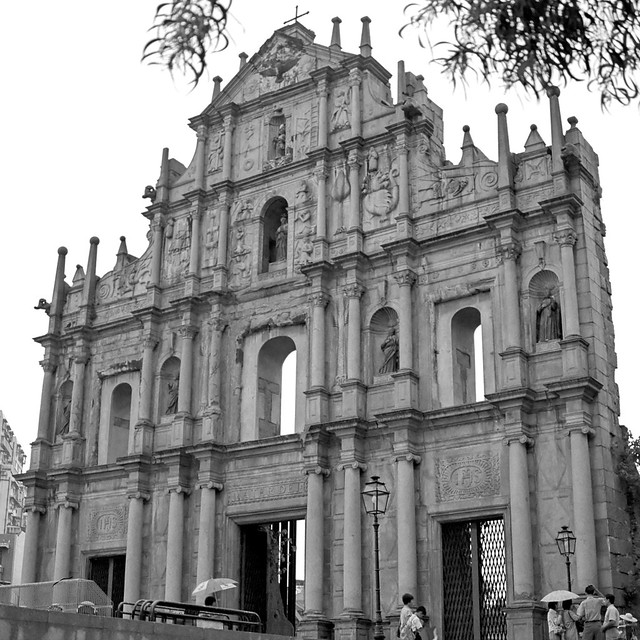 The ruins of Saint Paul's church, Macau