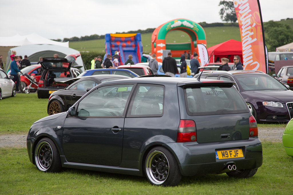 VW Lupo, Modified grey Volkswagen Lupo - M9 FJF - seen on d…