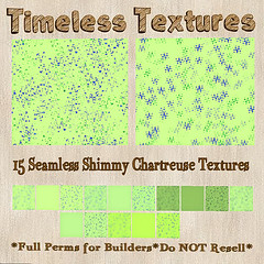TT 15 Seamless Shimmy Chartreuse Timeless Textures