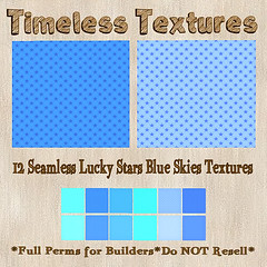 TT 12 Seamless Lucky Stars Blue Skies Timeless Textures