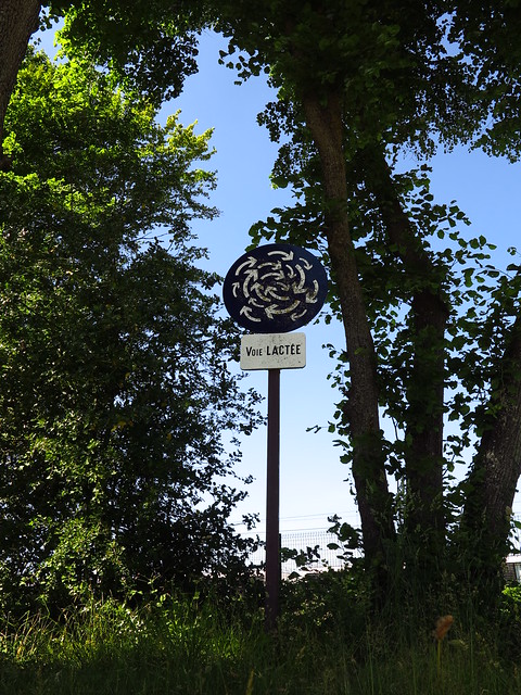 Arboretum de Gretz Armainvilliers Panneau La voie lactée