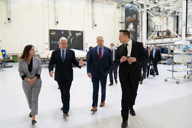 Vice President Pence at the Kennedy Space Center