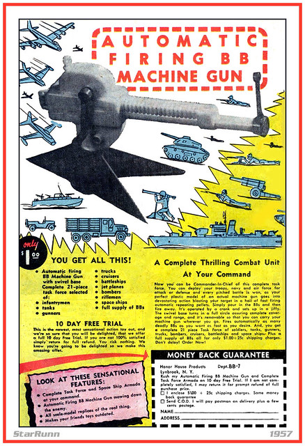 Honor House - BB Machine Gun  1957