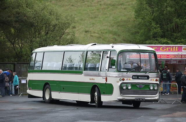 Preserved Garelochhead Coach Services FFV 447D (160; aka Loch Maree) | 2019 SVBM May Open Day | Scottish Vintage Bus Muesum, Fife