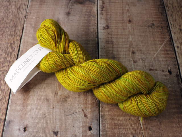 Destash yarn: Madelinetosh Tosh Merino Light superwash merino fingering weight hand dyed yarn 100g – Maple Leaf