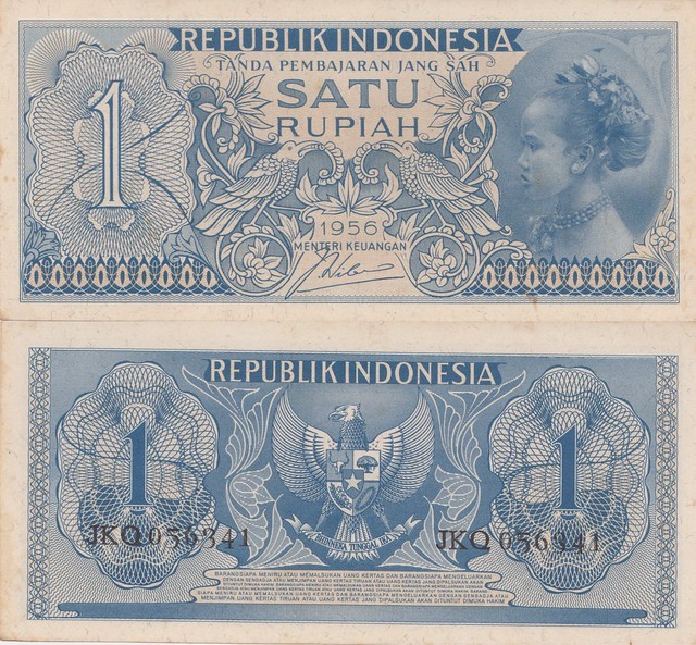 1956 - 1 Rupiah