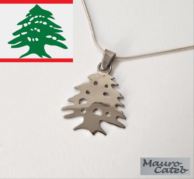Cedar of Lebanon pendant