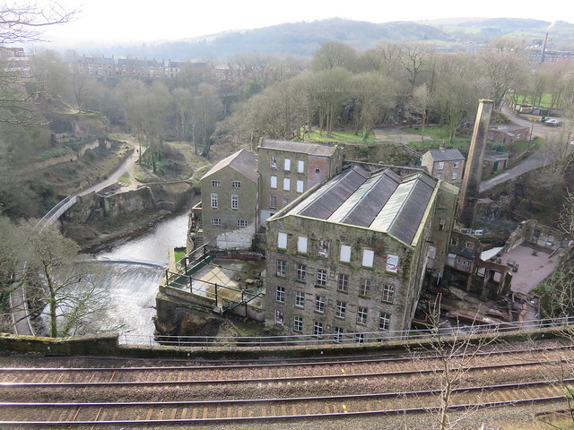 Torr Vale Mill in New Mills, England