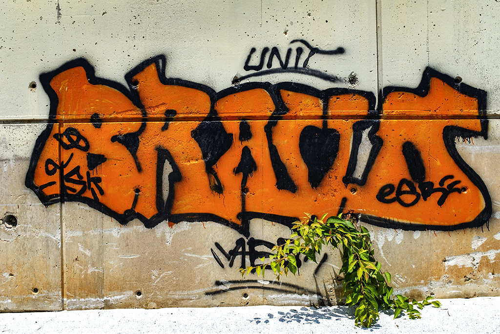 Graffitti seen on 5-28-20--Waegwan