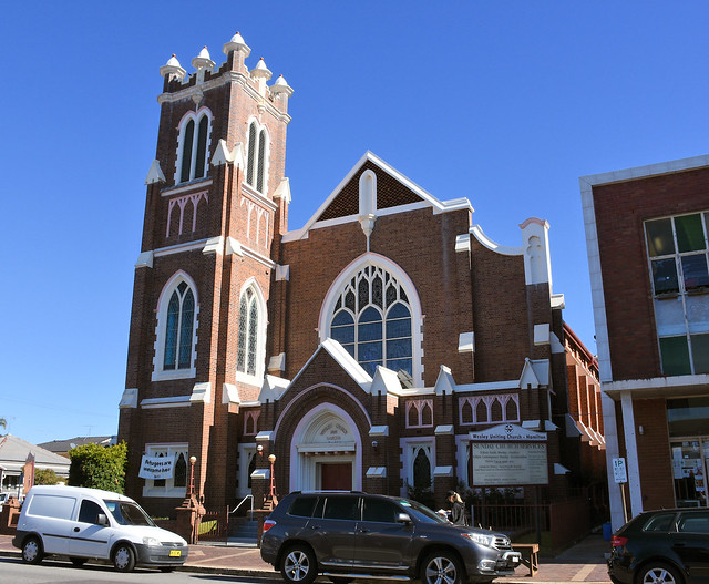 Wesley Uniting Church, Hamilton, Newcastle, NSW.