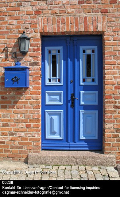 Blaue Tür | Blue door