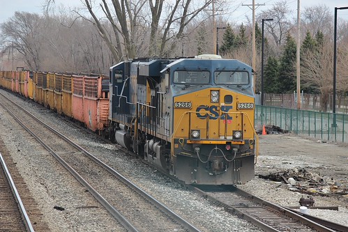 CSX 5266 | A work trains sits in the siding at CP Ridge on t… | Flickr