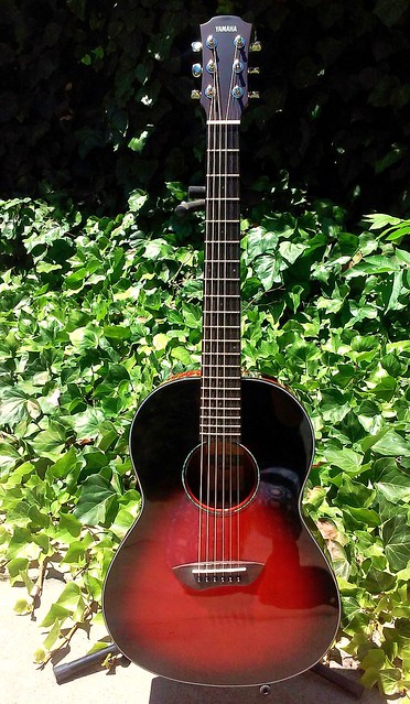Guitar: Yamaha Sunburst Acoustic