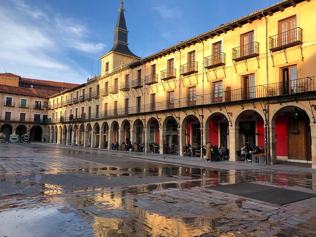 Plaza Mayor  de León- Leon