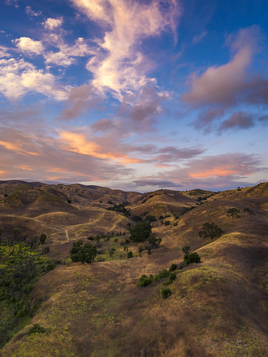 Calabasas by Eric Zumstein, Drone Pano of tonights sunset.clouds westhills california unitedstatesofamerica
