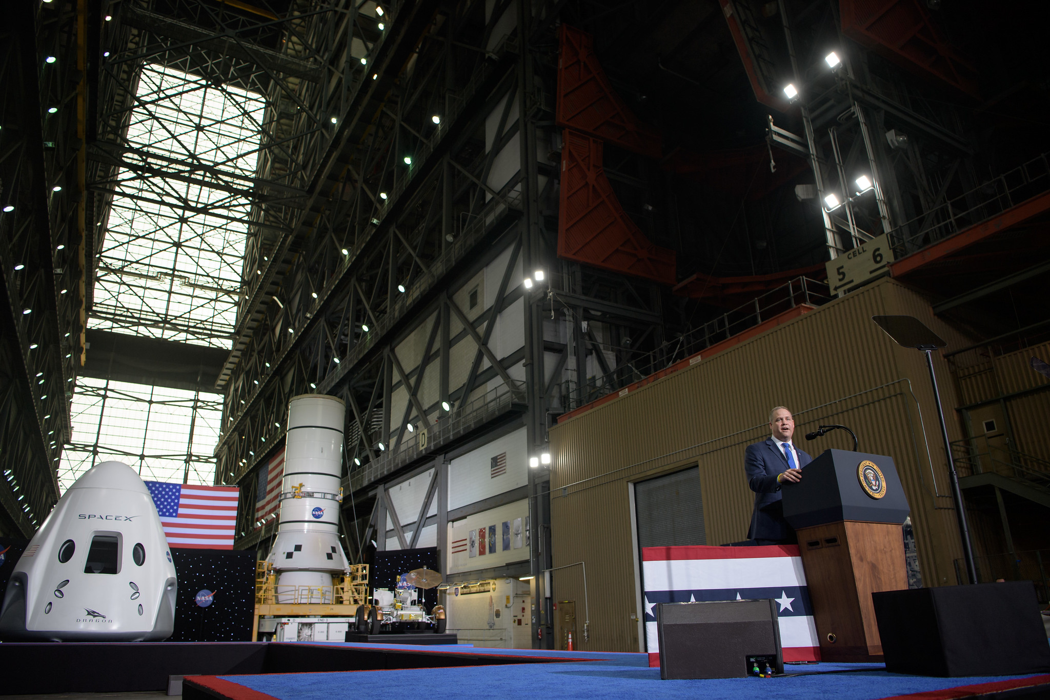 President Trump Postlaunch Remarks (NHQ202005300069)