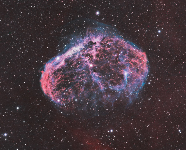 Crescent Nebula (HOO)