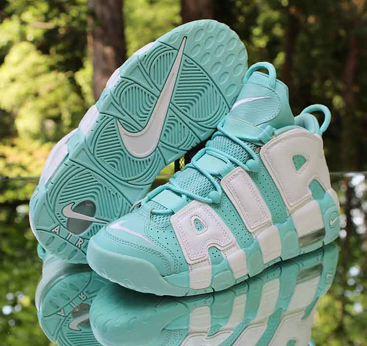 Nike Air More Uptempo Island Green GS Size 6.5Y White Scot… | Flickr