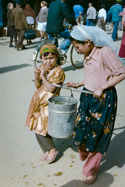 Hard Workers, Kashgar  - Sept 1986