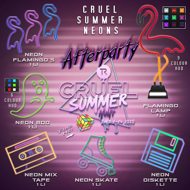 Afterparty - Cruel Summer Neons