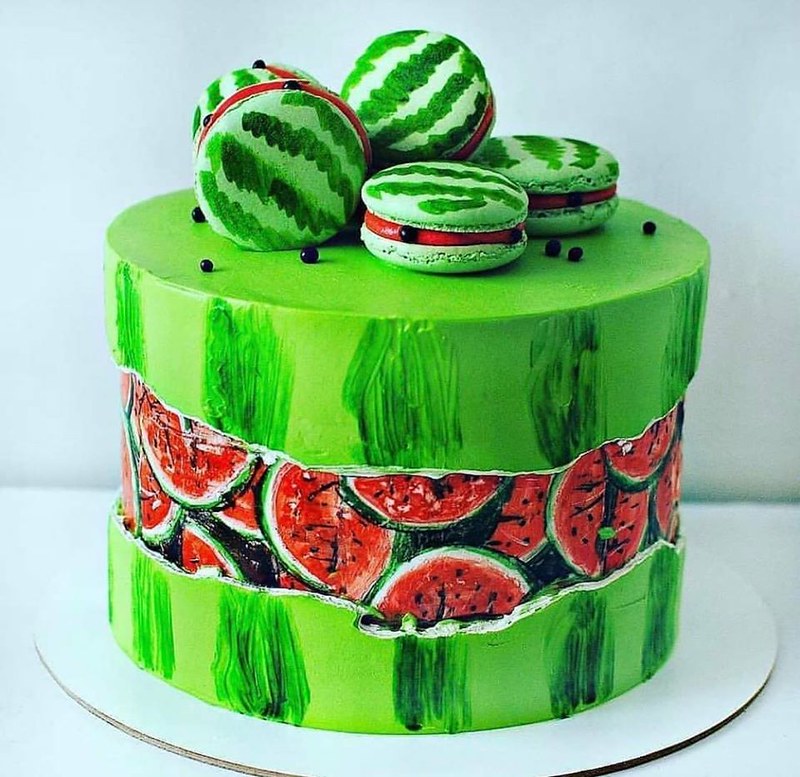 Watermelon Cake by Bella & Gella