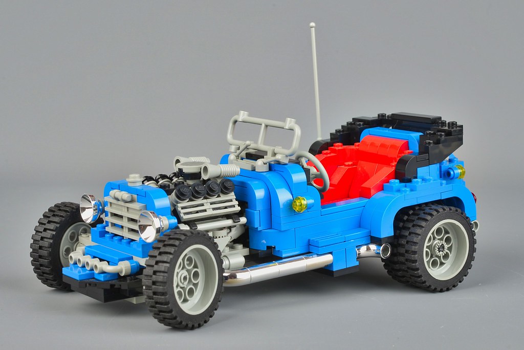 LEGO 40409 復刻經典Blue Fury Hot Rod老爺車| 玩具磚家LittleBrickExp