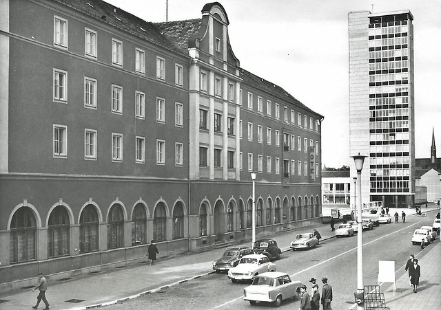 Neubrandenburg AK Sammlung - Thälmannstraße 1966