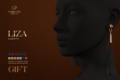 Romazin - Earrings <Liza>, GIFT