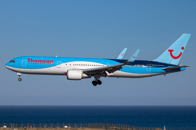 Thomson Airways - Boeing 767-304ER/W G-OBYF @ Lanzarote