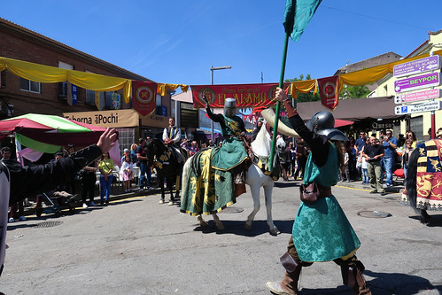 Caballeros en la fiesta Medieval del Álamo / Knights at the Medieval Popular Festival | by Rafa Gallegos