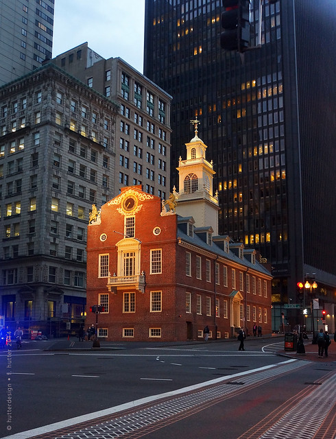 The Old State House, Boston - Massachusetts / Charles Bulfinch (August 8, 1763 – April 15, 1844) was an early American architect