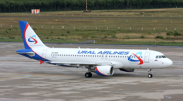 Ural Airlines, VQ-BRE, MSN 2998, Airbus A 320-214, 24.09.2012, CGN-EDDK, Köln-Bonn