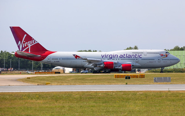 Virgin Atlantic Airways Boeing 747-443 G-VGAL