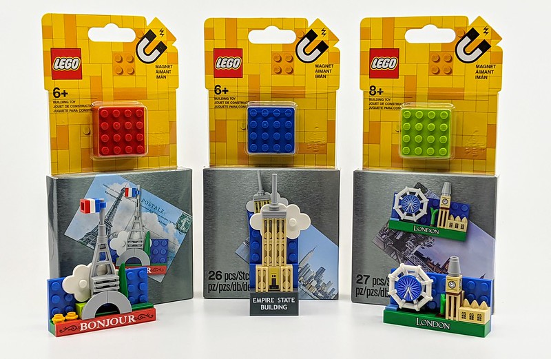 LEGO Landmark Magnets