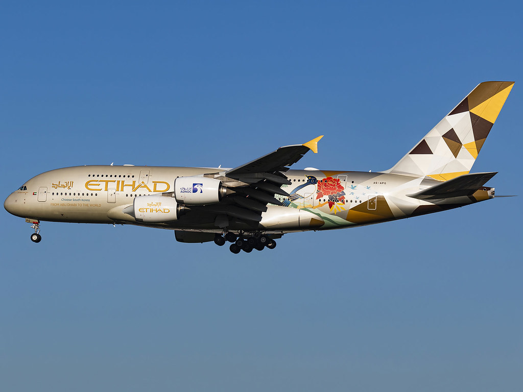 Etihad Airways | Airbus A380-861 | A6-APG