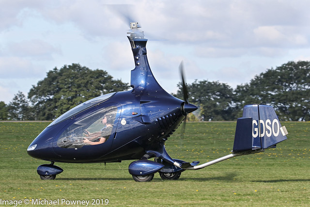 G-GDSO - 2017 build RotorSport UK Cavalon, at Sywell during the 2019 LAA Rally