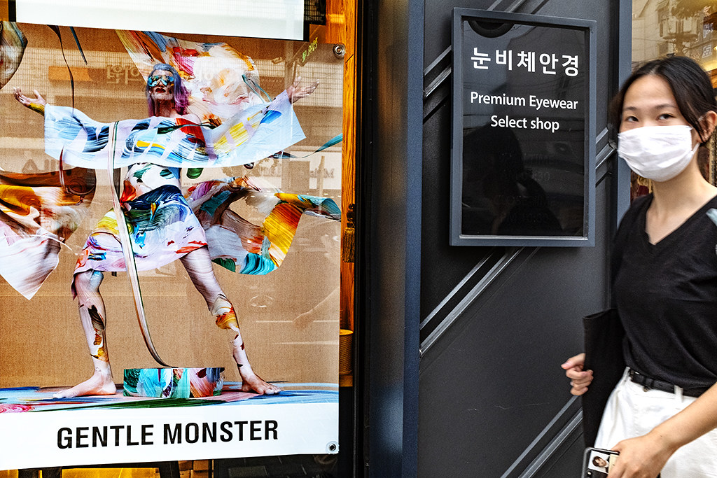 GENTLE MONSTER at Premium Eyewear Select shop--Gyeongsan