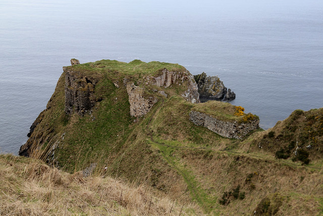 The ruins of Findlater Castle