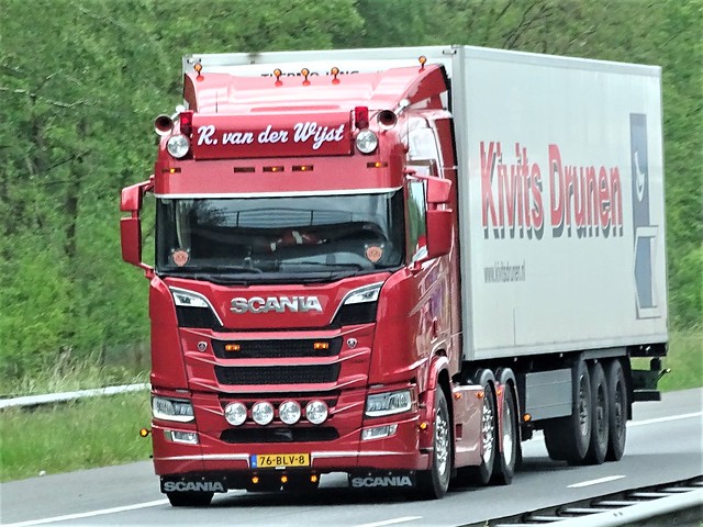 Scania r-series, van der Wijst / Kivits, Holland.