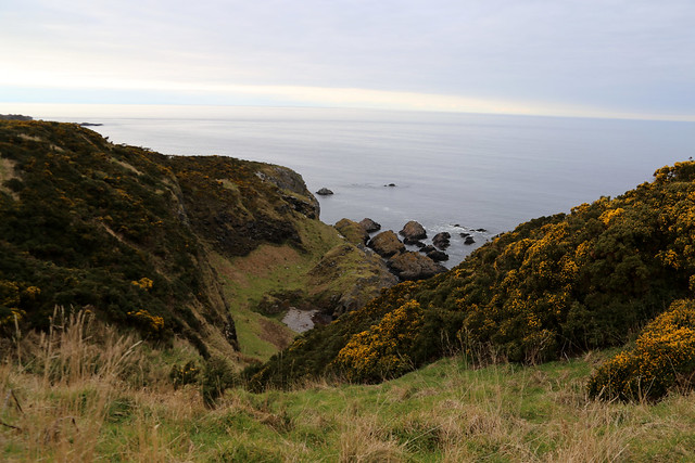 The coast path east of Cullen
