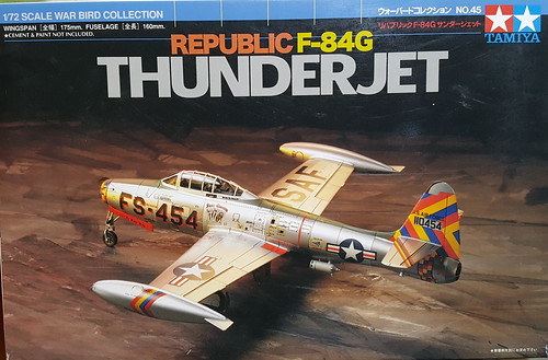 Republic F-84G Thunderjet | by fredmaillardet
