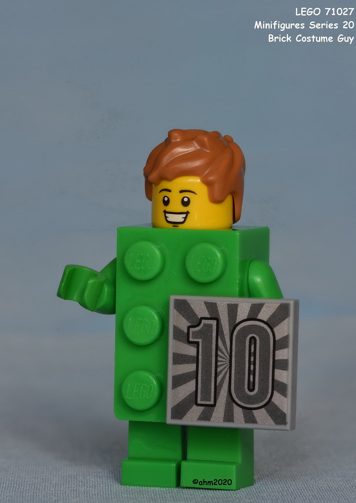 Brick Costume Guy Minifigure 71027 #13 LEGO Series 20