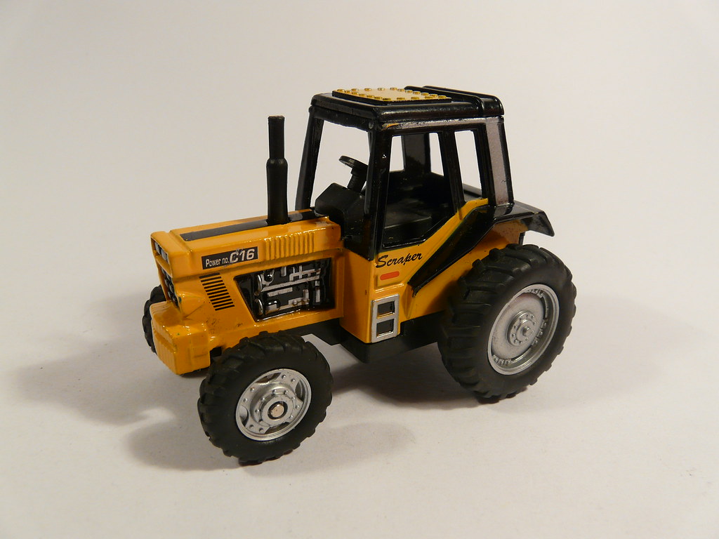 Dickie Toys → POWER C16 SCRAPER TRACTOR 1/43 China | Flickr